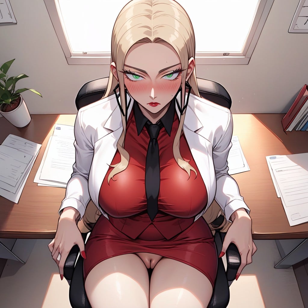 25+, Blushing, Innie Pussy Hentai AI Porn