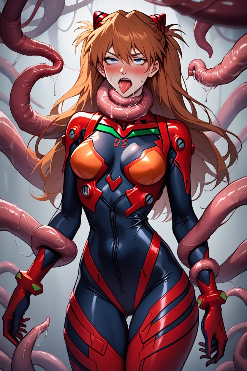 Blush, Thick Thighs, Strangling Hentai AI Porn