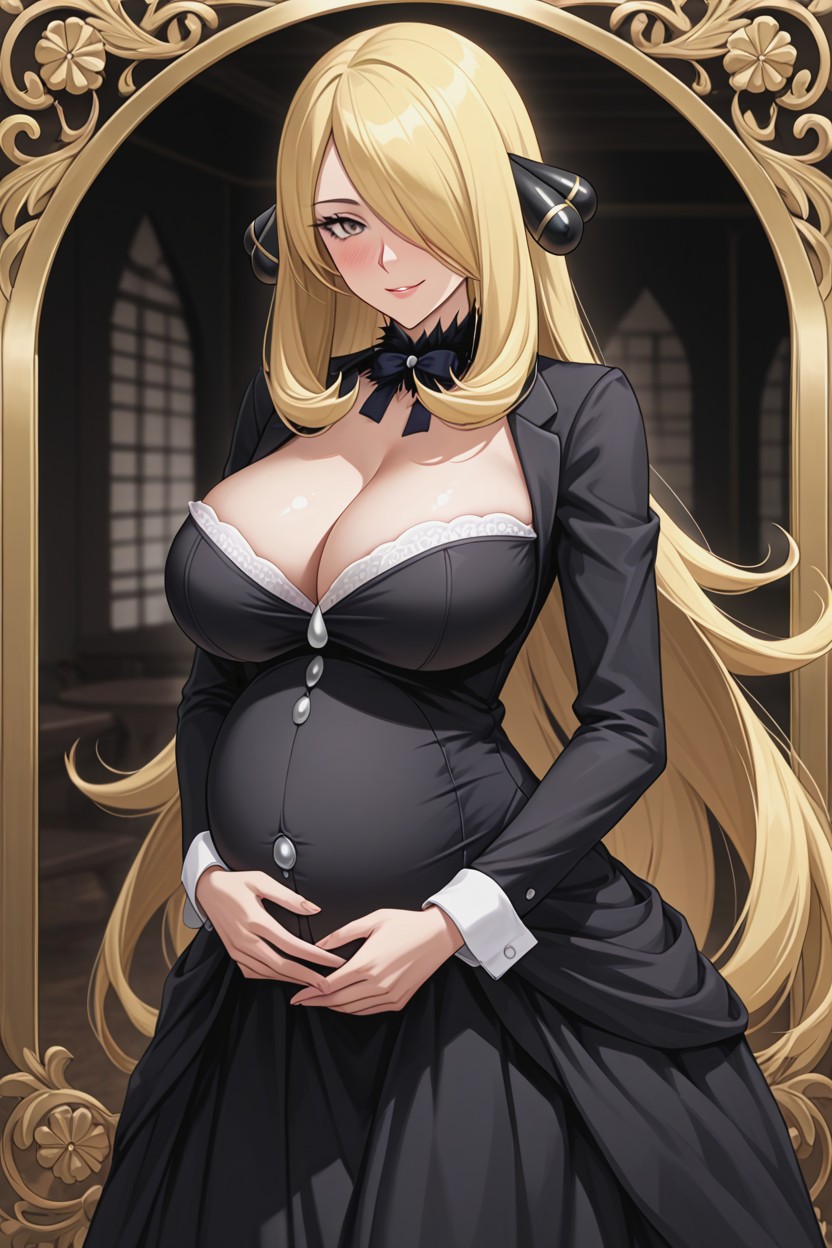 Massive Breast, Soft Breasts, Bust Shot AI Porn