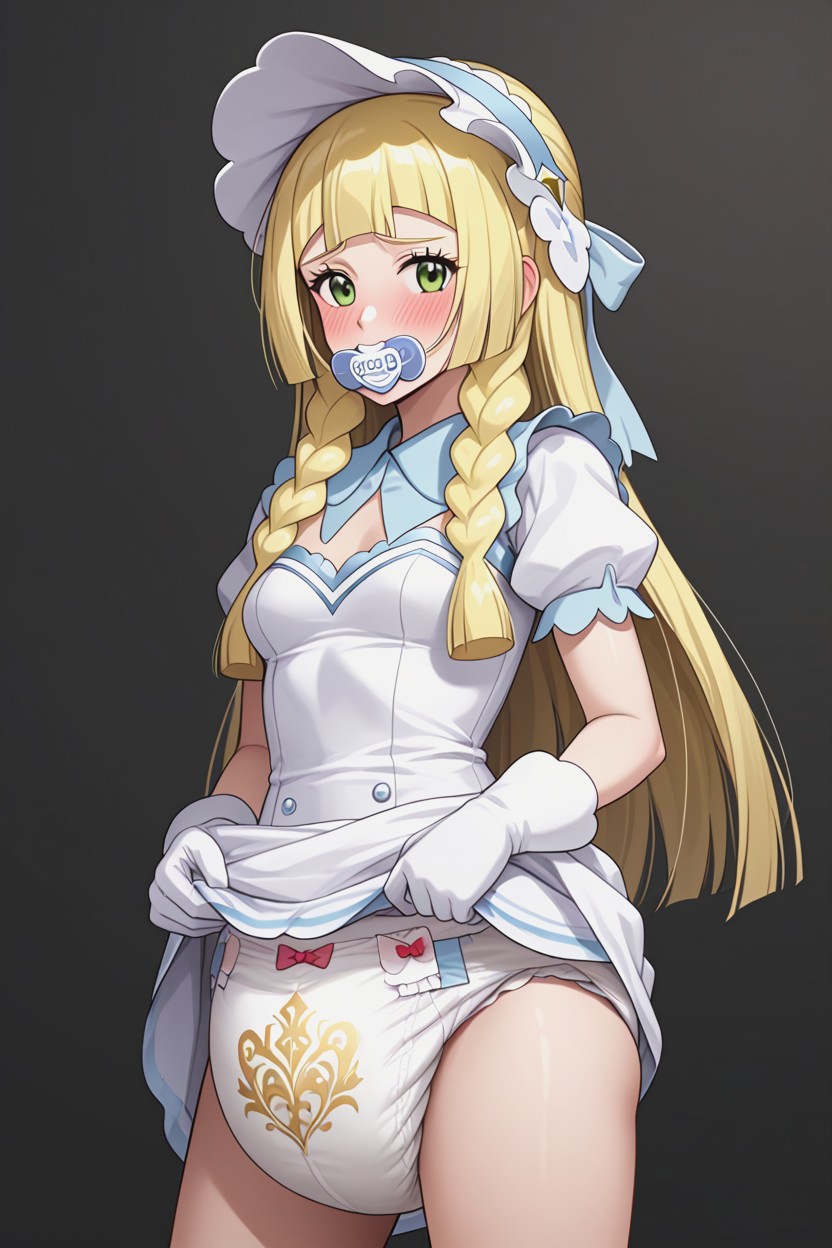 Small Breasts, Lillie Hair, Palace AI Porn