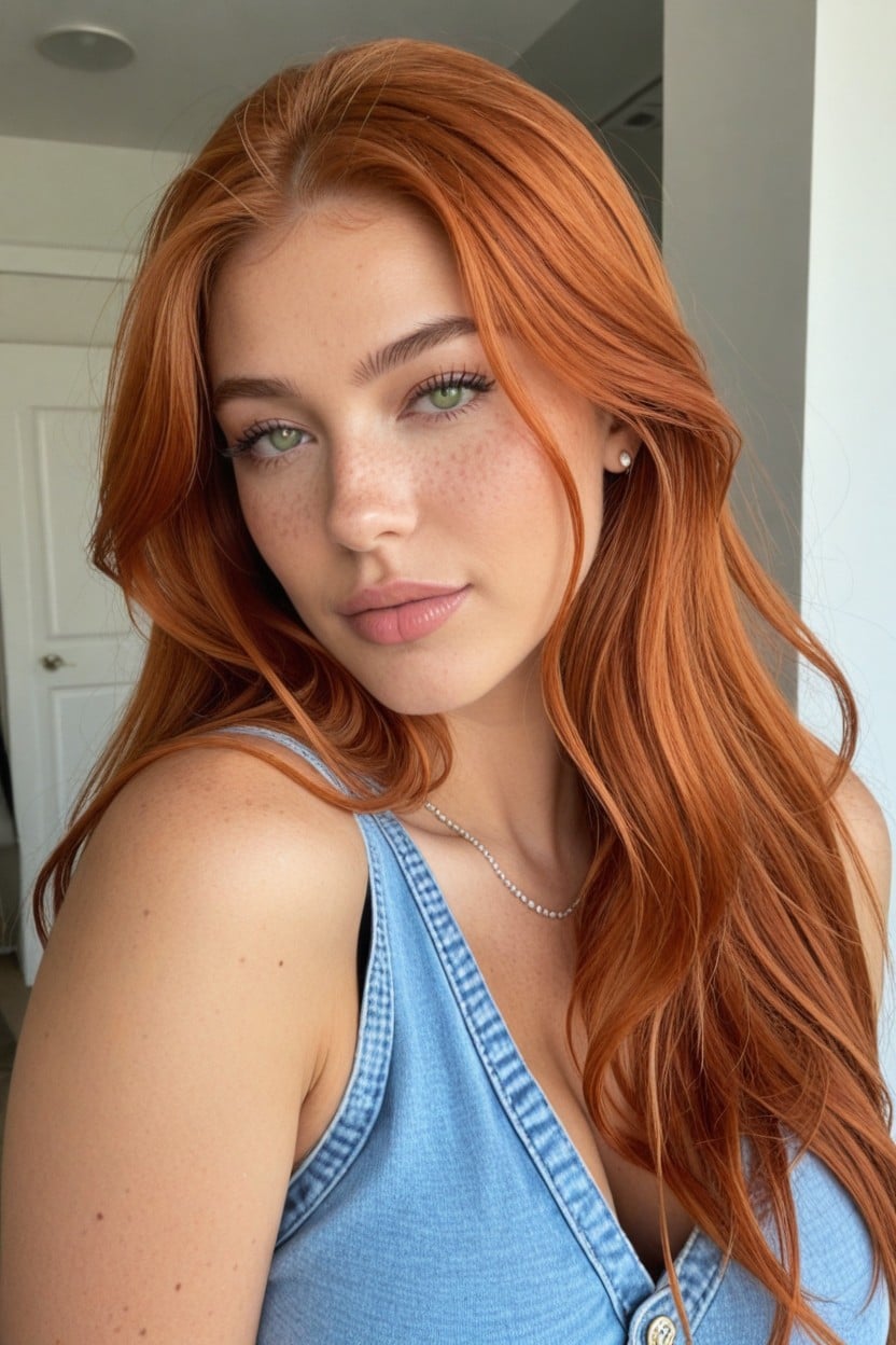 Side View, Ginger, 30+ AI Porn