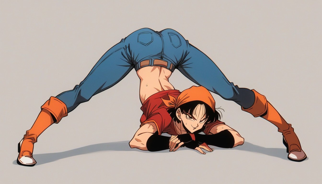 Jeans Pants, White Background, Detailed Image Hentai AI Porn