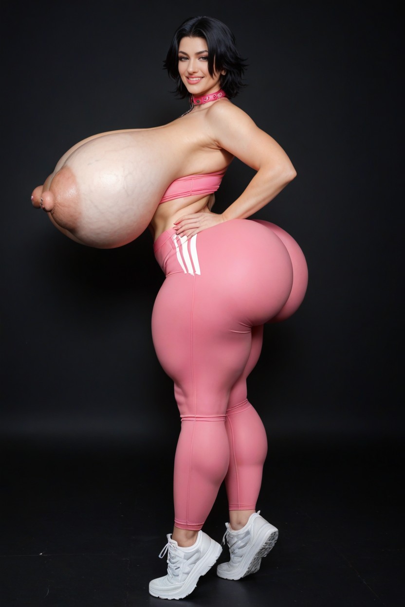 Cosplay, Rangiku Matsumoto From Bleach, Breasts Larger Than Head AI Porn