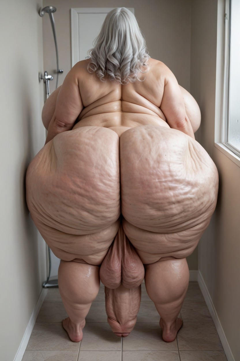Fat Thighs, Standing, Breast Expansion AI Porn