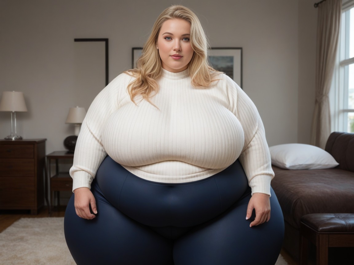 Massive Hips, Impossibly Massive Hips, Ussbbw AI Porn