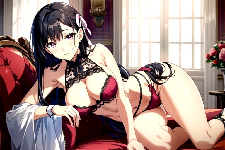 Skinny, Detailed Screencap, Large Round Eyes Hentai AI Porn