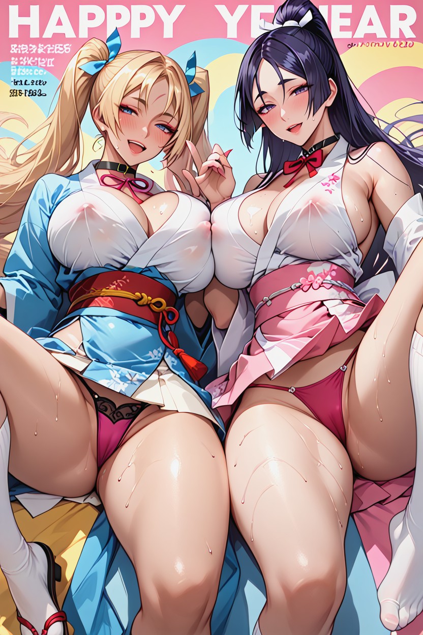 Voluptuous, High Resolution, Looking At Viewer Hentai AI Porn