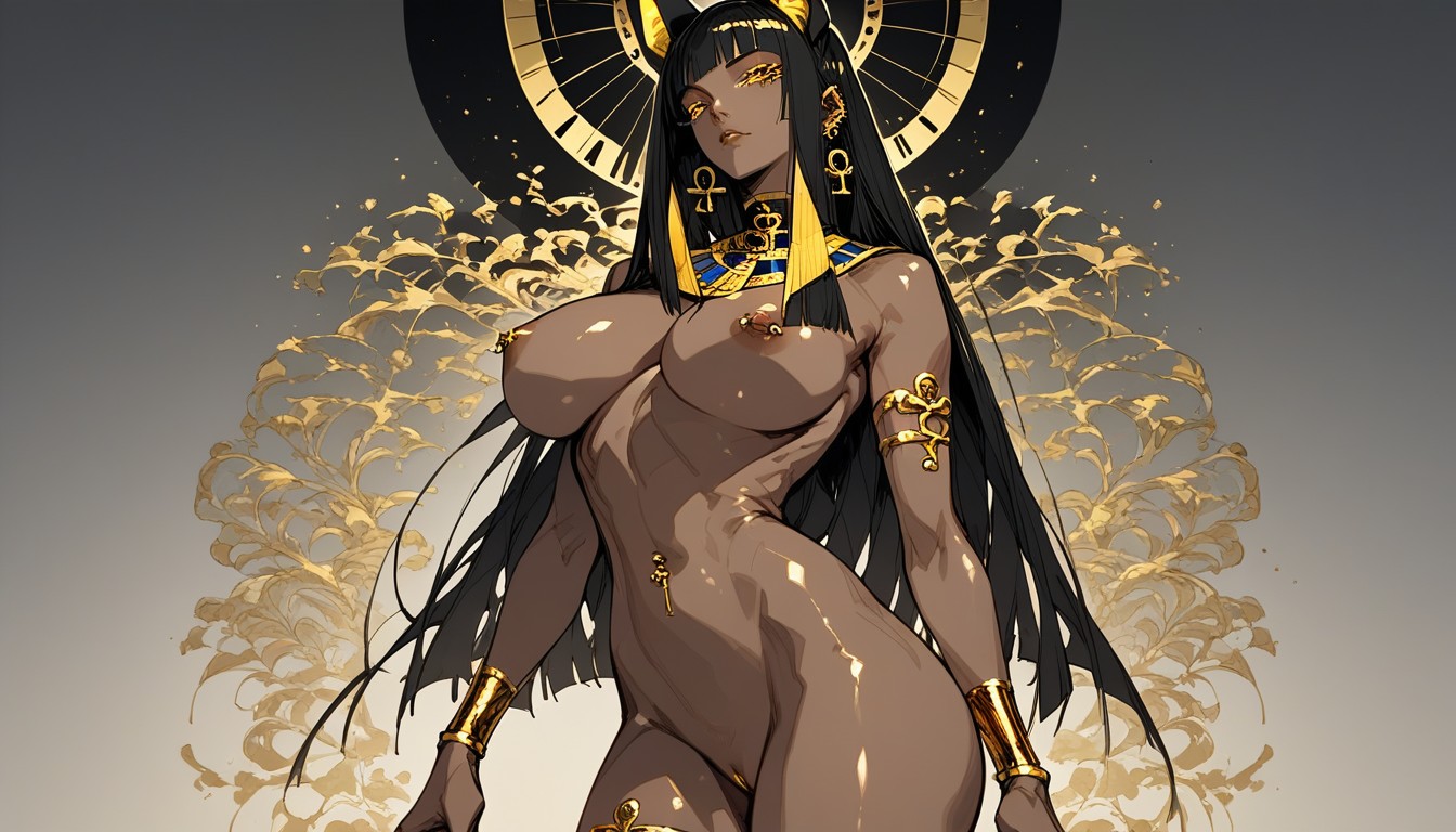 Firm Ass, Gold Thigh Rings, Firm Body Hentai AI Porn