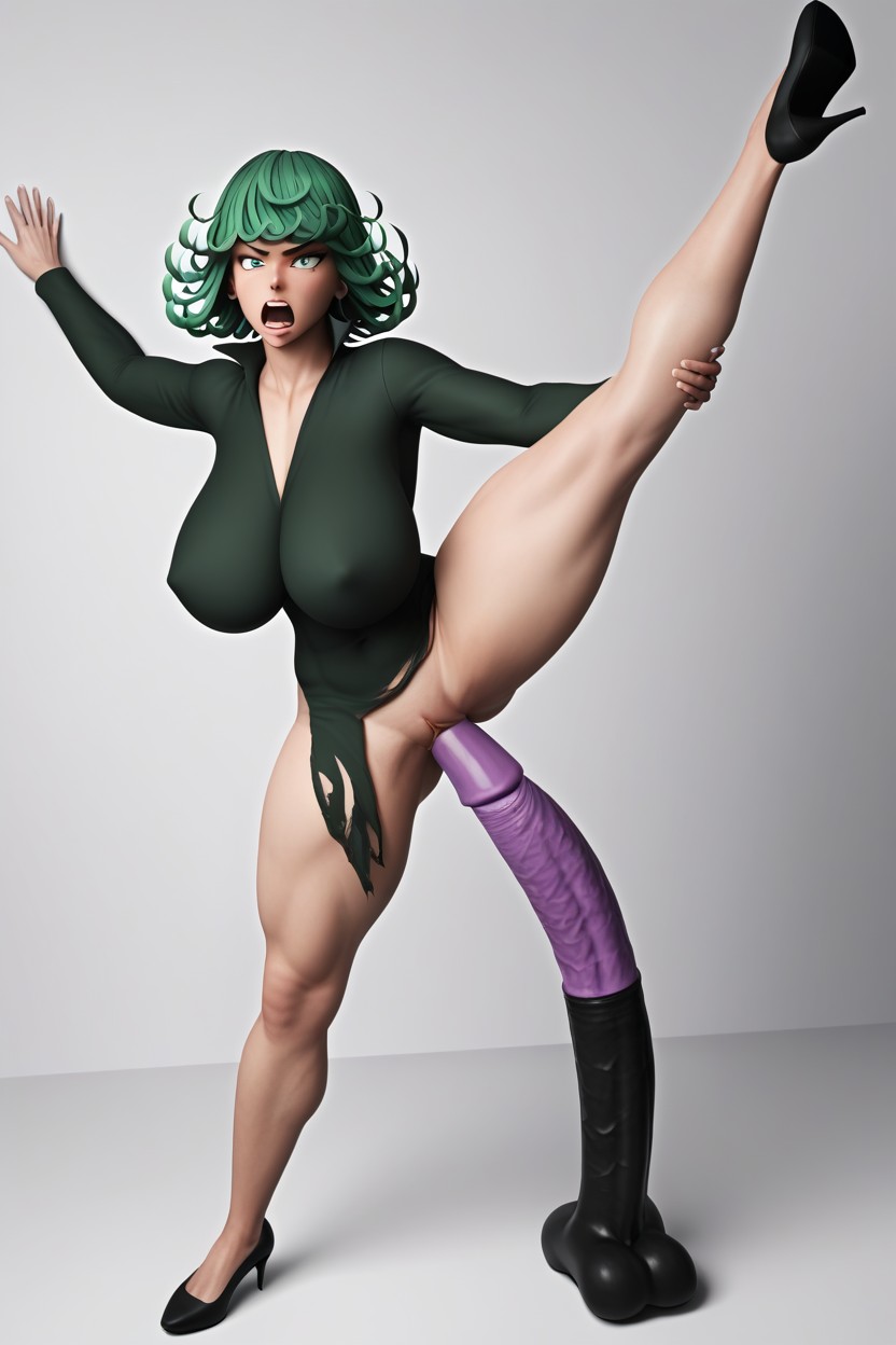 Bending Over, Shocked, Full Body AI Porn