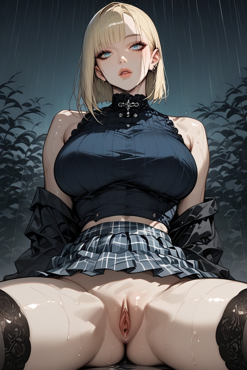 25+, Pussy Glimpse, No Underwear Hentai AI Porn