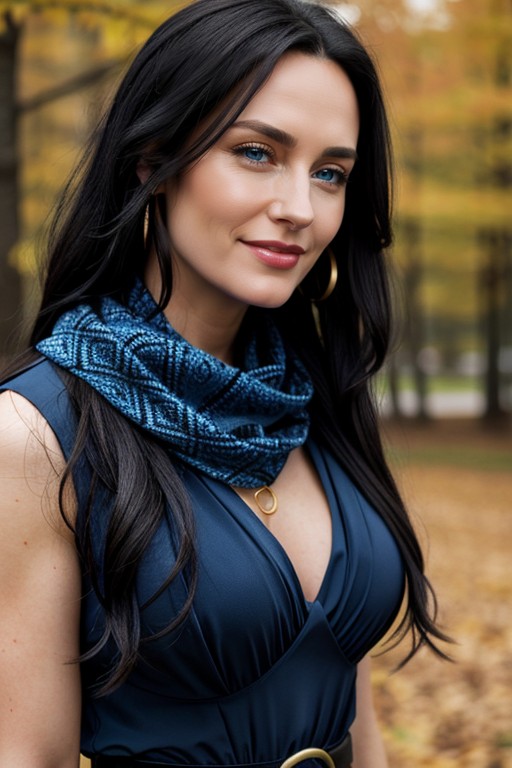 Celtic Scarf, Celtic Designs, Long Length AI Porn