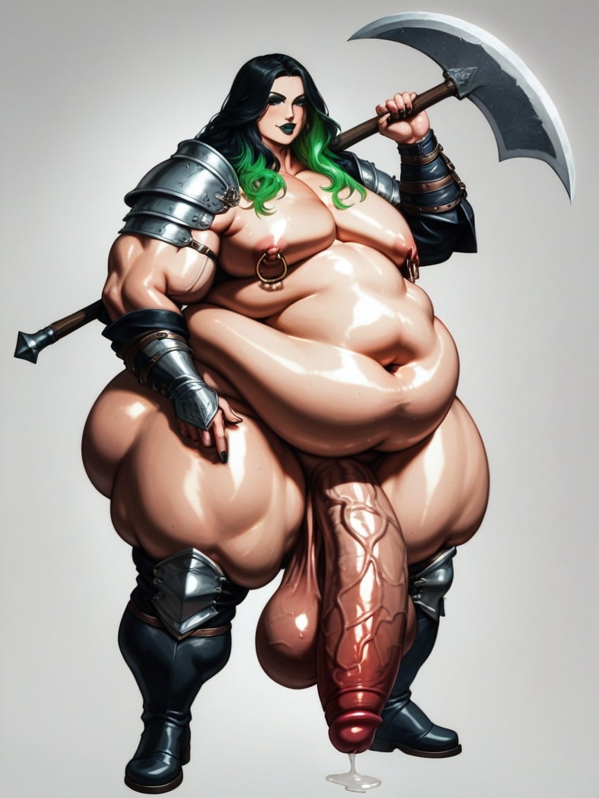 长公鸡, Fat Ass, 多種顏色 人妖AI黃片