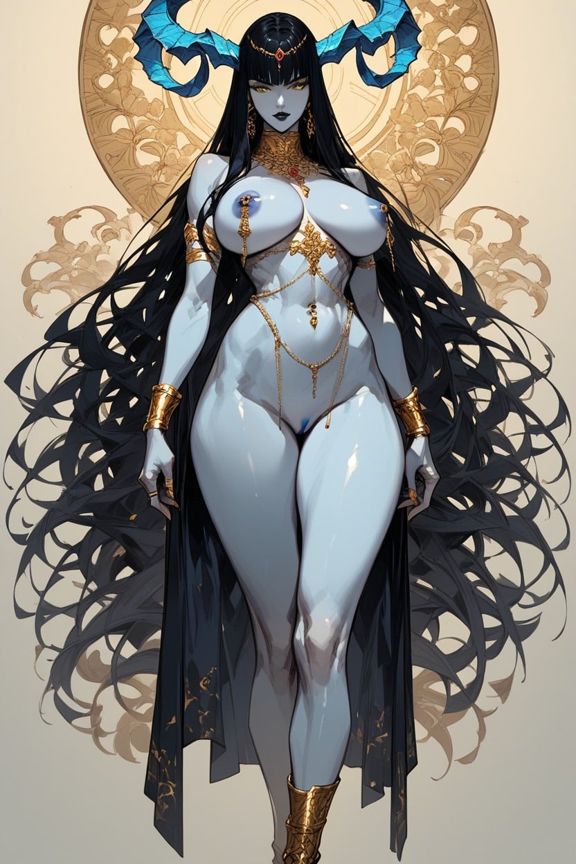 Very Clear Image, Big Perfect Breasts, Strong And Shining In Her Beauty Hentai AI Porn