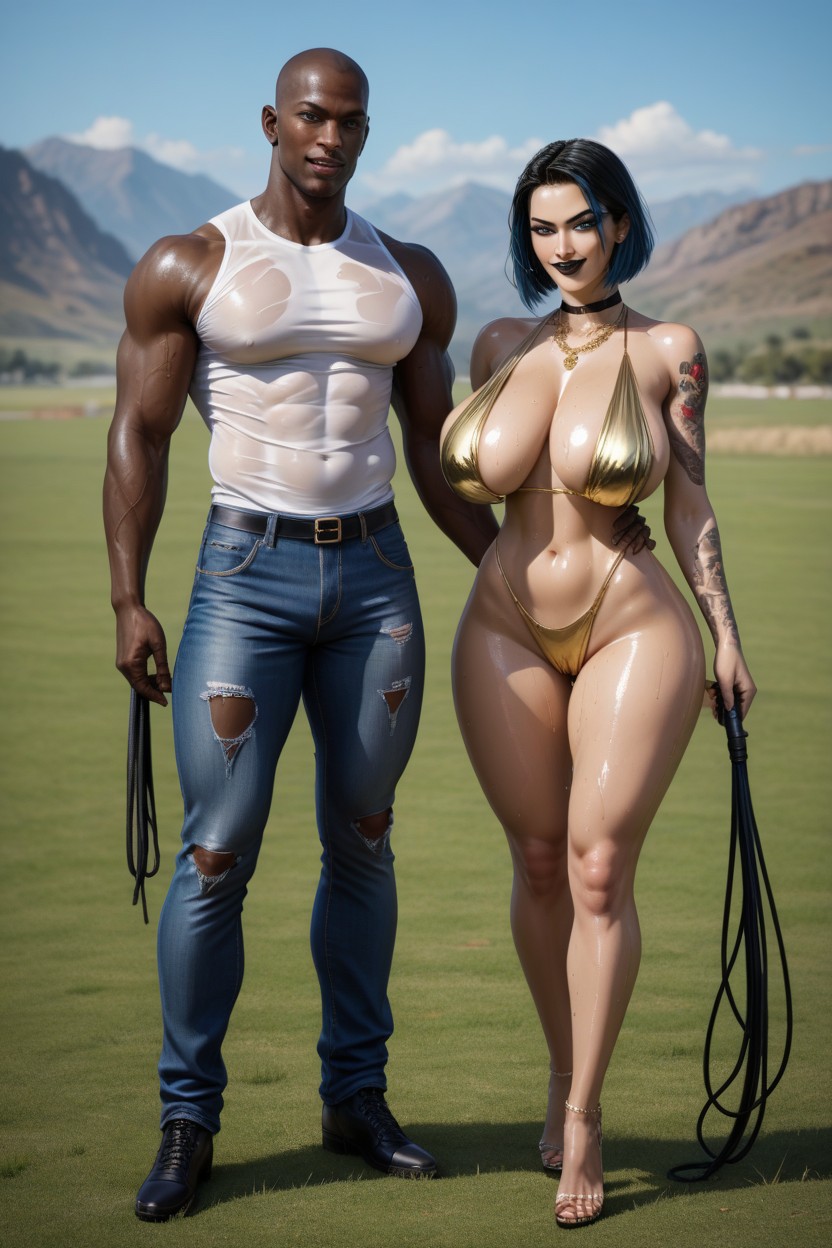 High Heels, Massive Ass, Excessive Sweat AI Porn