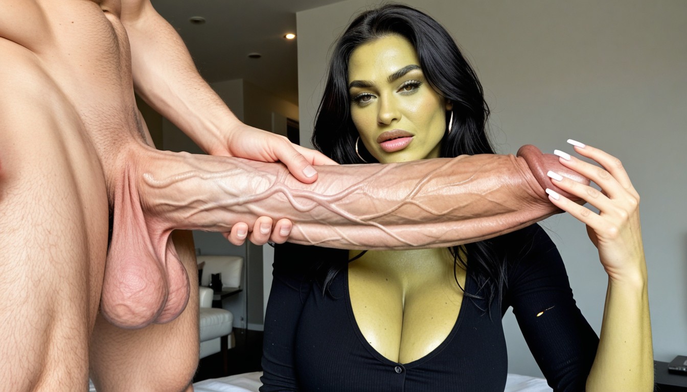 Long Veiny Cock, Angry, Hyper Detailed AI Porn