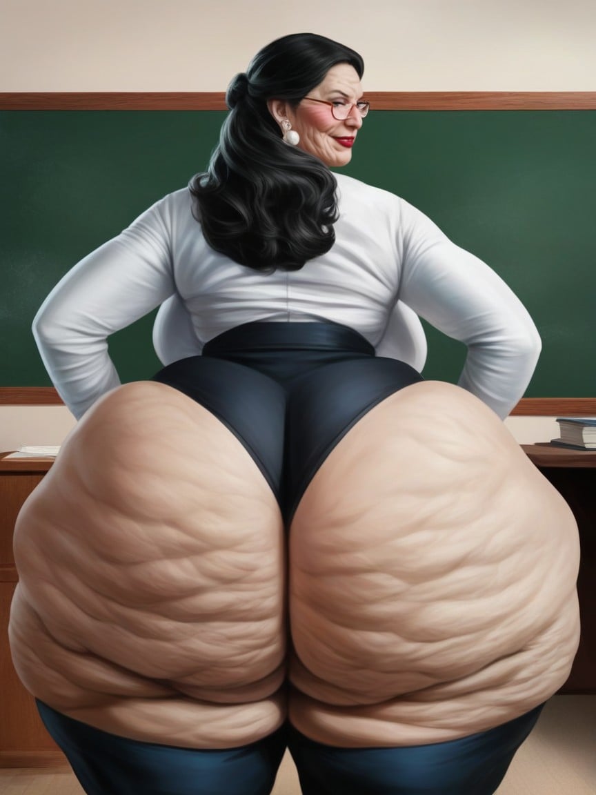 With Black Hair, British, A Tall Oily Skin AI Porn