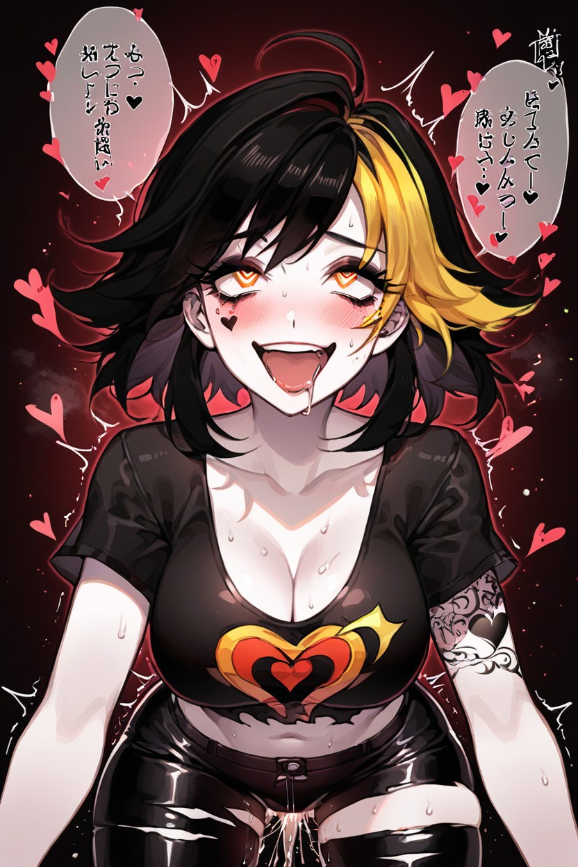 Detailed Large Ovum, Smile, From Front Hentai AI Porn