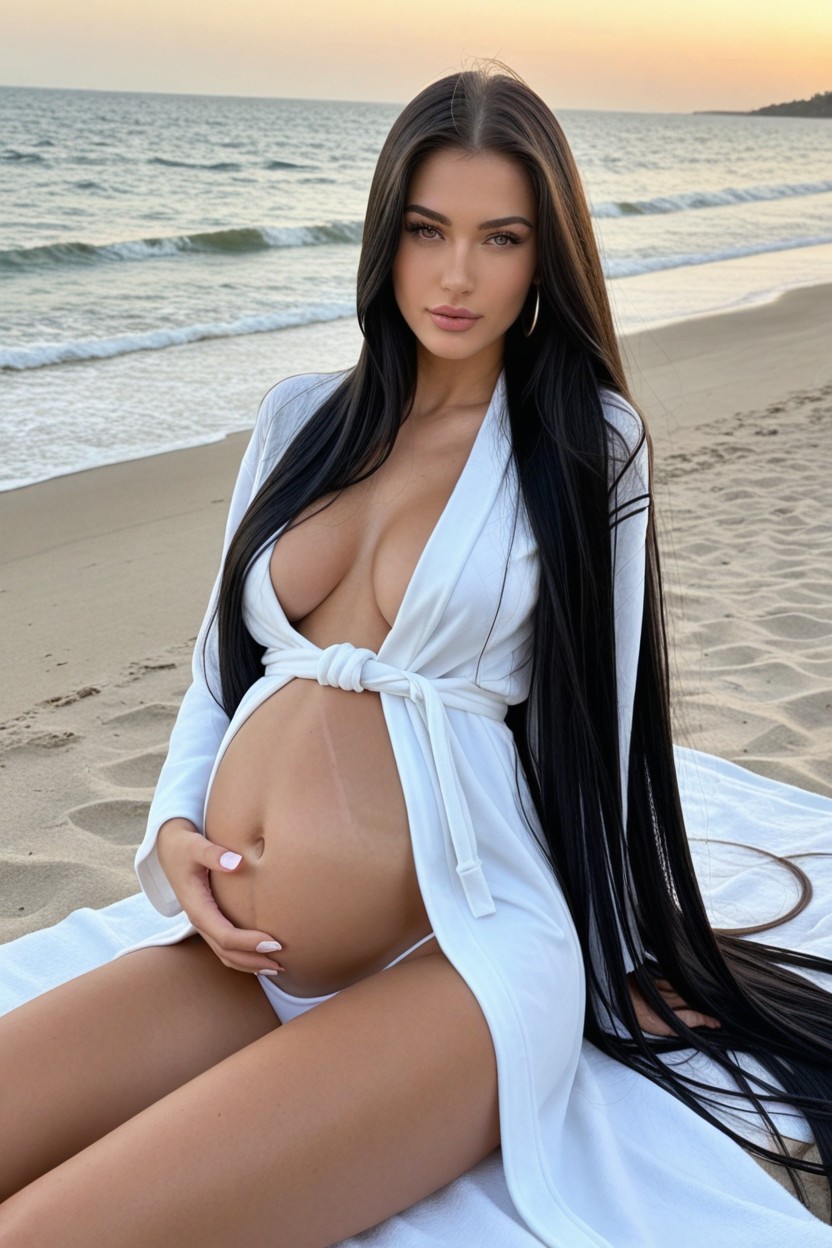 Massive Hairstyle, Absurdly Long Hair, 20+ AI Porn