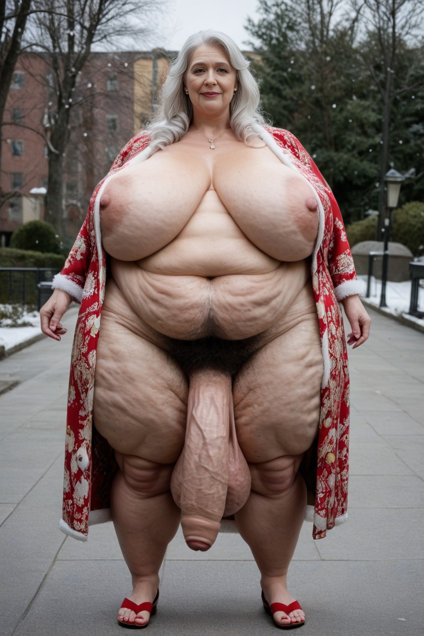 Cellulite Arms, Extremely Large Ass Saggy, Night AI Porn