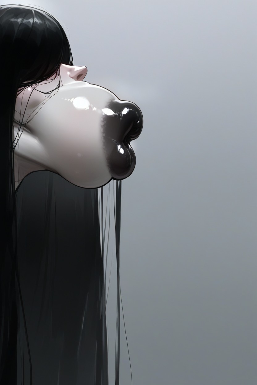 Puffy Lips, Pubic Hair, Side View Hentai AI Porn