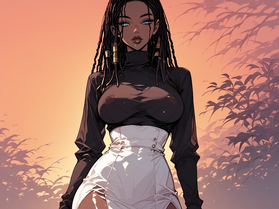 High Detail, Seductive Expression, Lip Gloss AI Porn