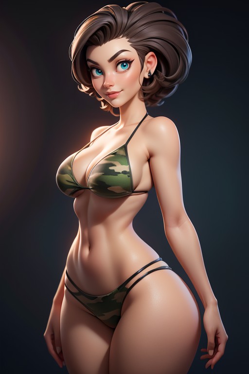 Curvy Hips, Thick And Curvy Body, Tall Curvy And Thick With Perfect Proportions Hentai AI Porn
