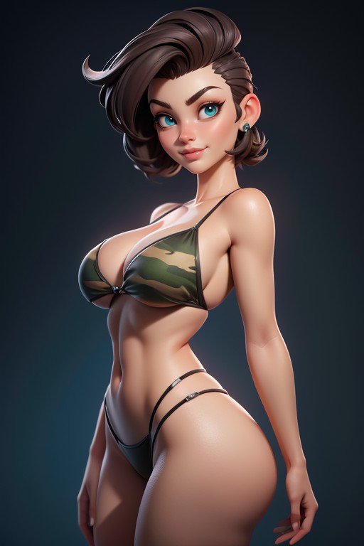 Massive Ass, Gi Joe Beautiful Gorgeous Face, 25+ Hentai AI Porn