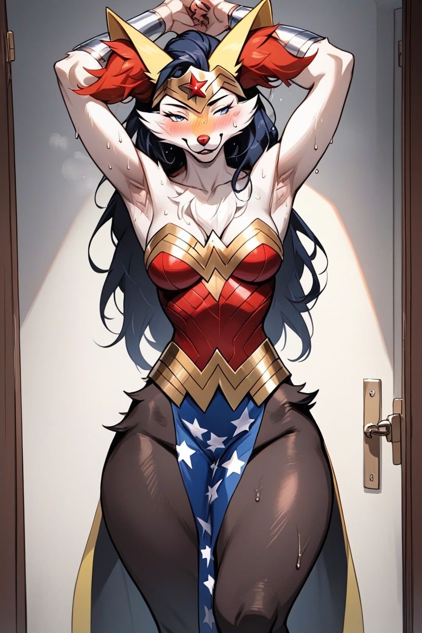Hands In Frame, Night Light, Hips In Frame Furry IA