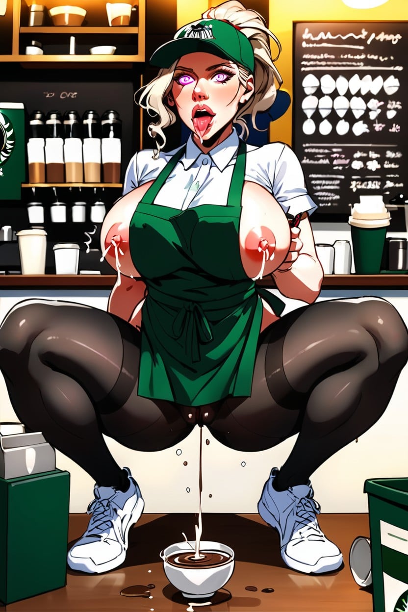 Overflowing Lactation, From The Marvel Movies, Drooling AI Porn