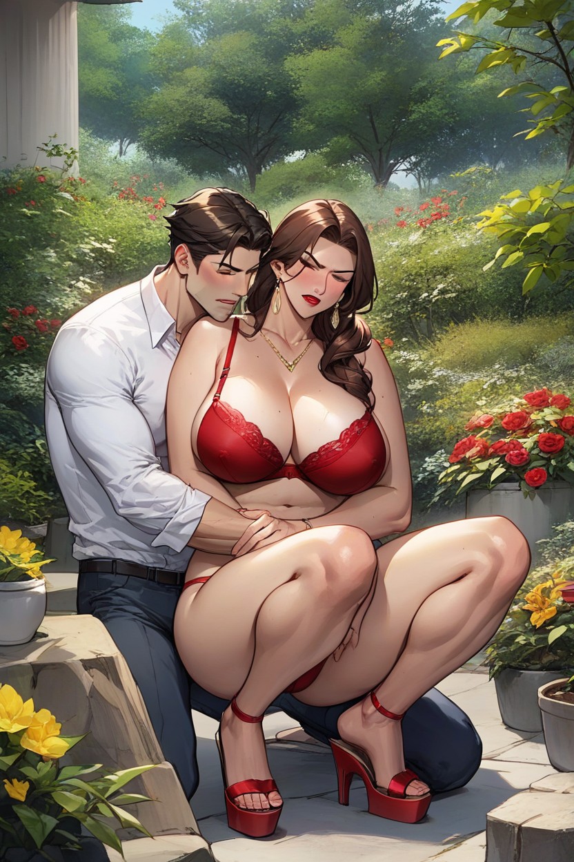 50+, Perfect Eyes, Massive Breast Hentai AI Porn
