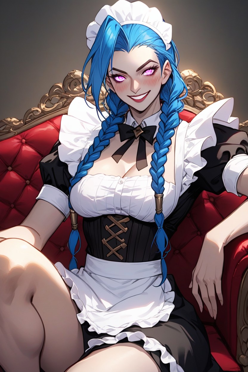 Delgada, Noir, Perfect Anathomy Hentai IA