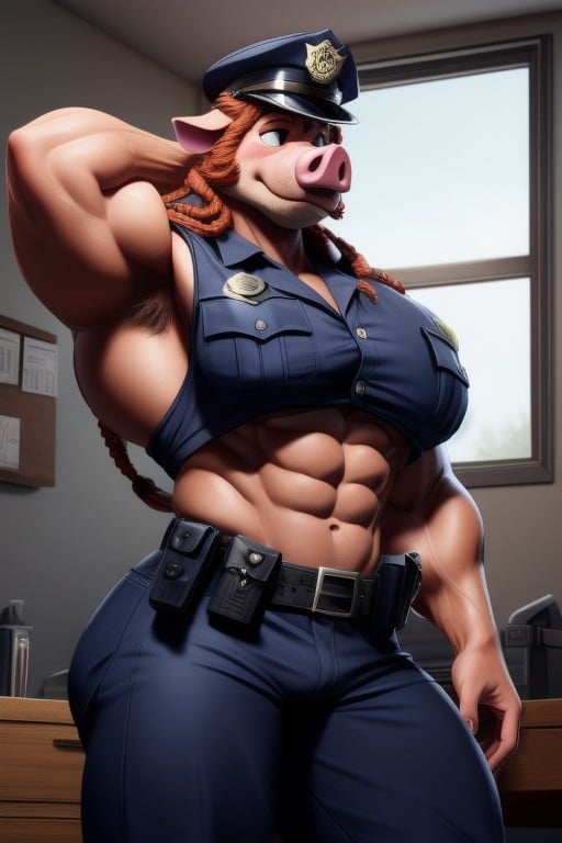 Big Saggy Tits, 18+, Veiny Muscles Furry AI Porn