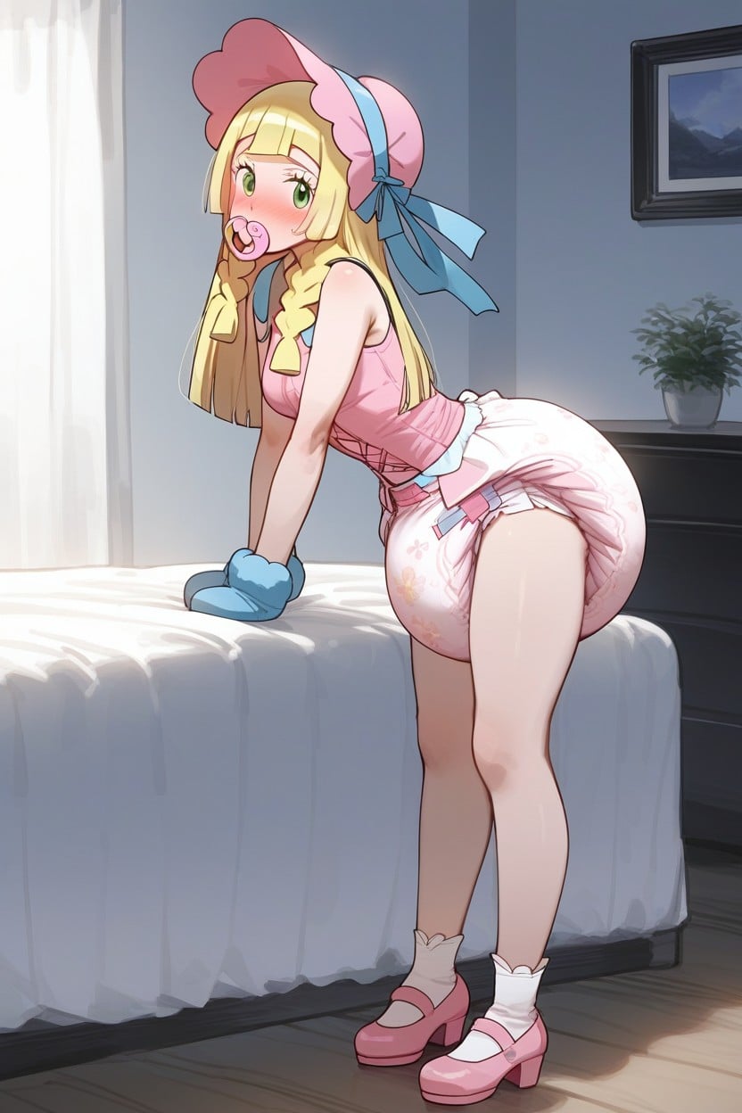 Small Ass, Intricate Female Princess Top, 子供のようなプロポーション AI Porn