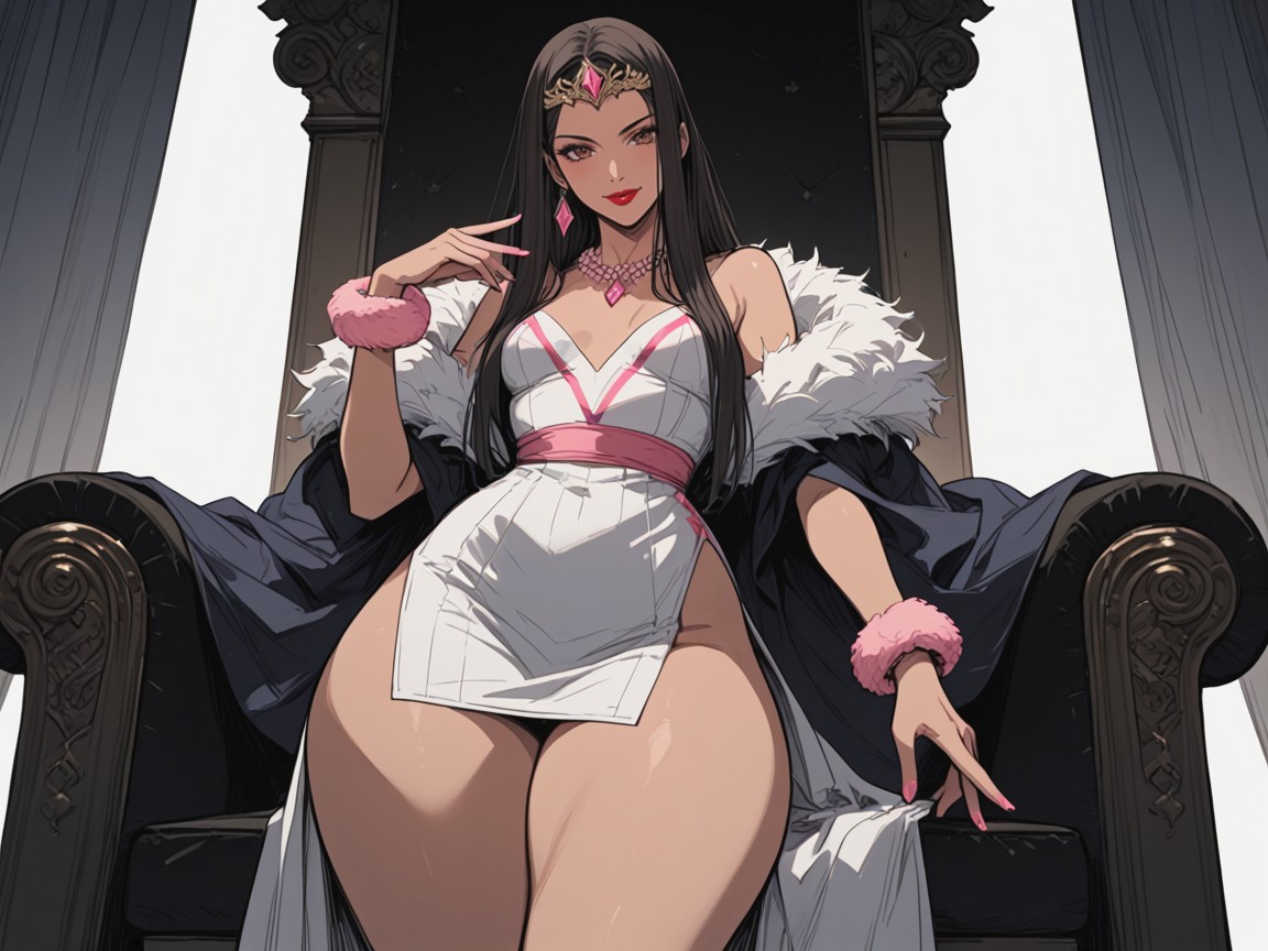 Afterimage, Wide Ass Cheeks, Fantasy Setting Hentai AI Porn