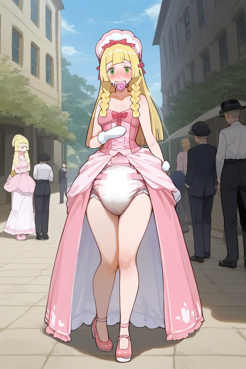 Fully Clothed, Intricate Female Princess Top, Wearing Princess Top AI Porn