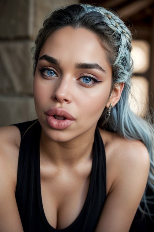 Curve Lips, Beautiful Mulatto, 25+ AI Porn