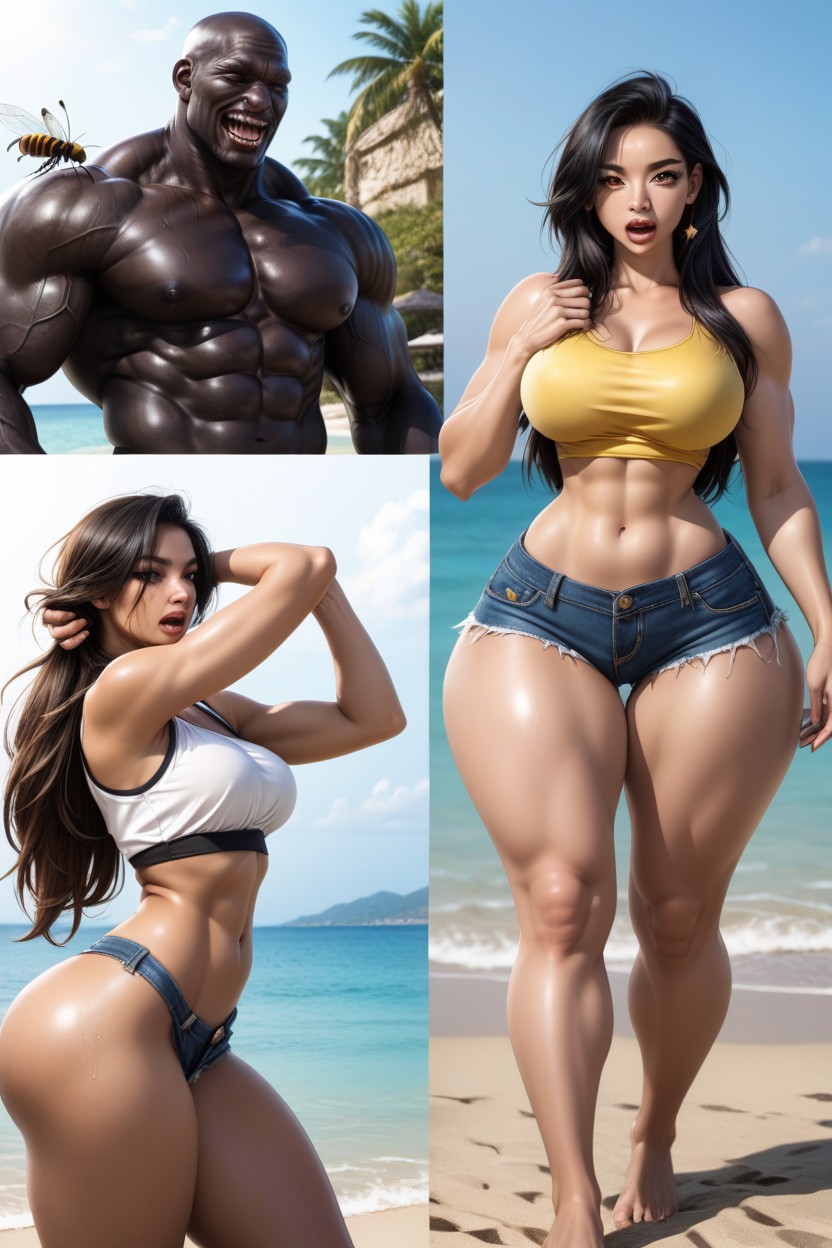 2 People, Storyboard, Small Ass AI Porn