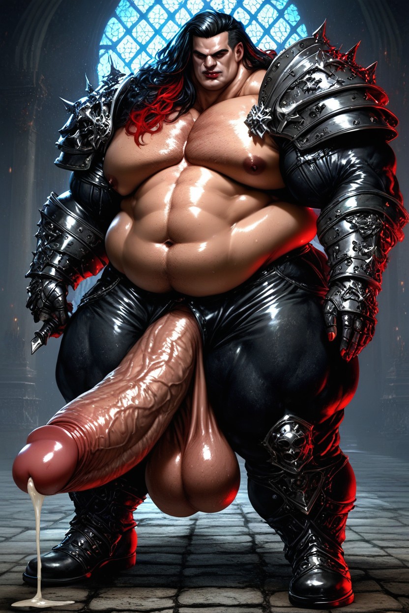 Black Fantasy Boots, Cock Longer Than Leg, 18+ Porno IA Gay