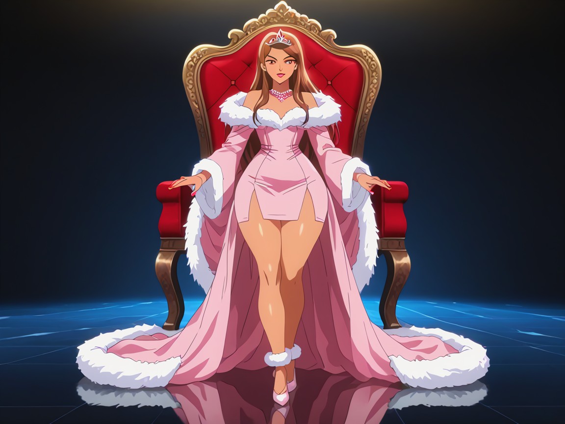 Princess, Pink Diamond Necklace, Lacio Hentai IA