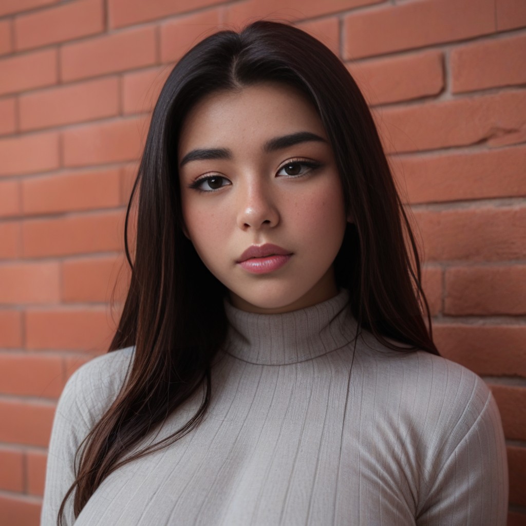 Tan Skin, Freckles, Form Fitting Clothes AI Porn