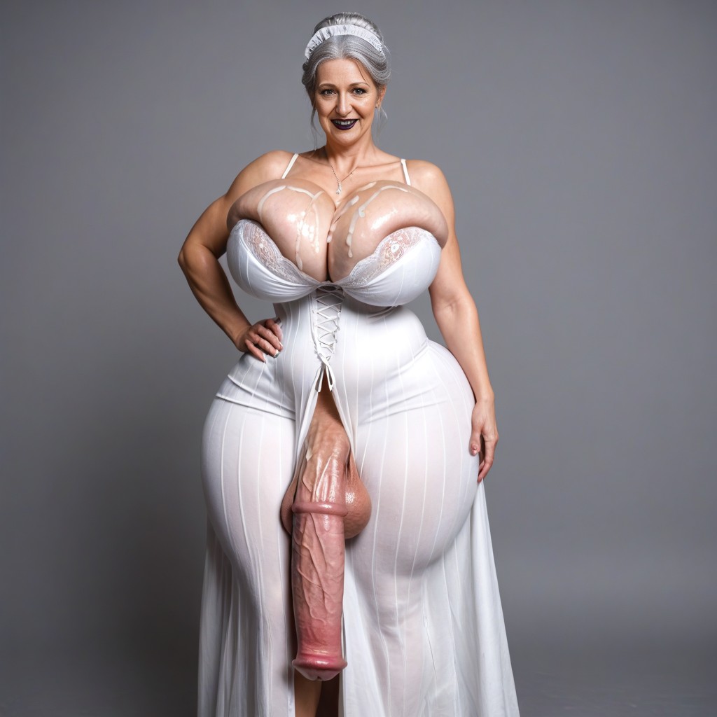 Shiny Skin, Full Body, Thick Thighs AI Porn