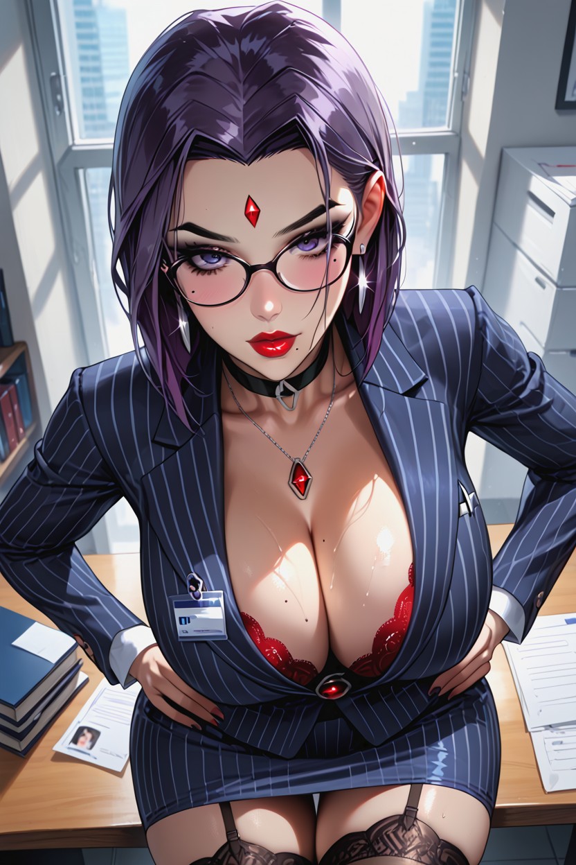 Milf Face, Proud Expression, Looks Neat Hentai AI Porn