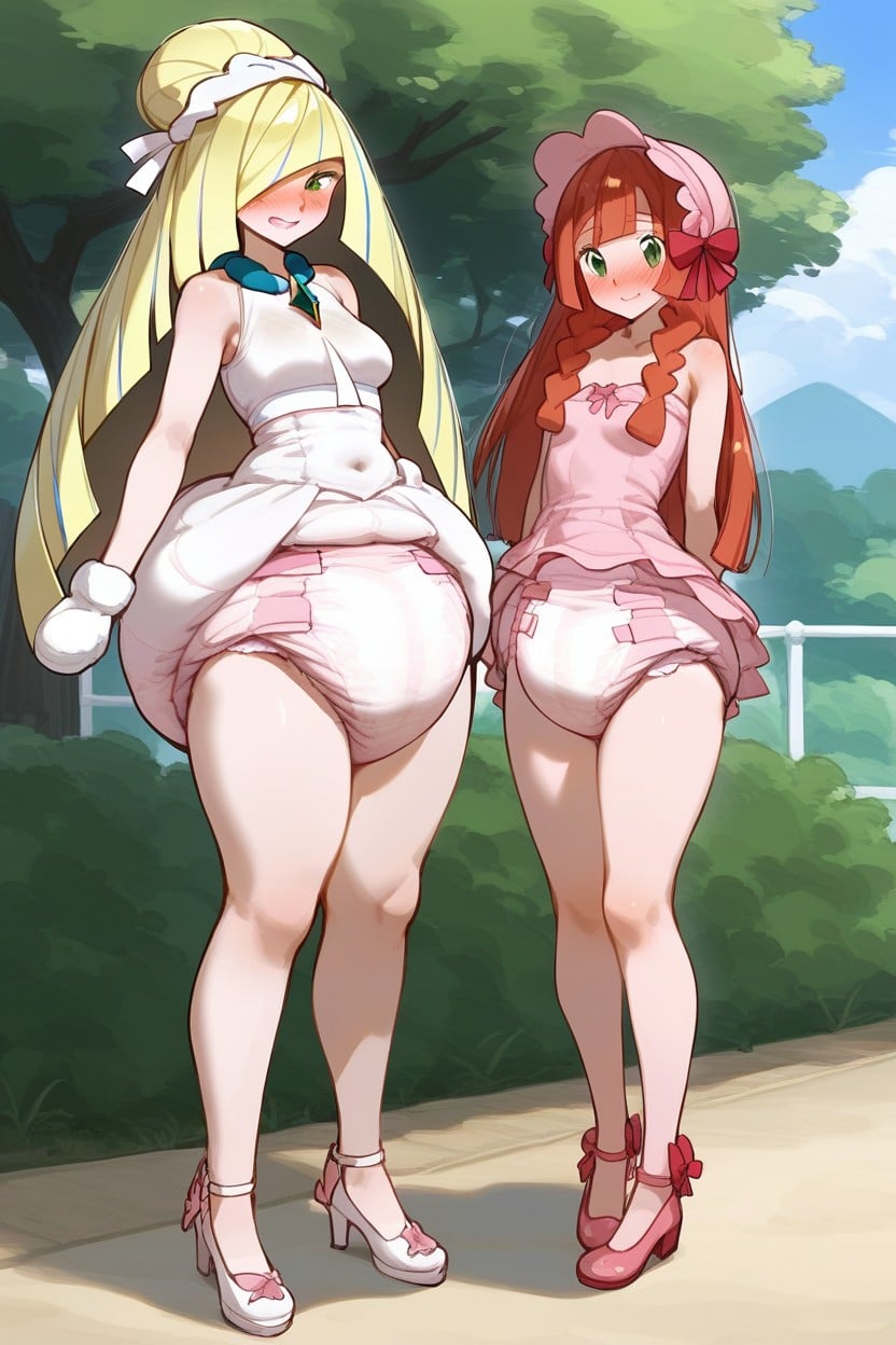 小さな女の子, Poorchested, 小さな AI Porn