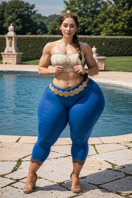 Cosplay, Cage Outfit, Heavy Belt AI Porn