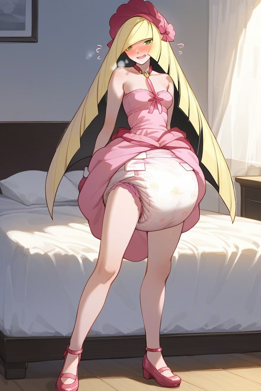 Small Breasts, Female Pink Princess Top, Extremely Woman AI Porn
