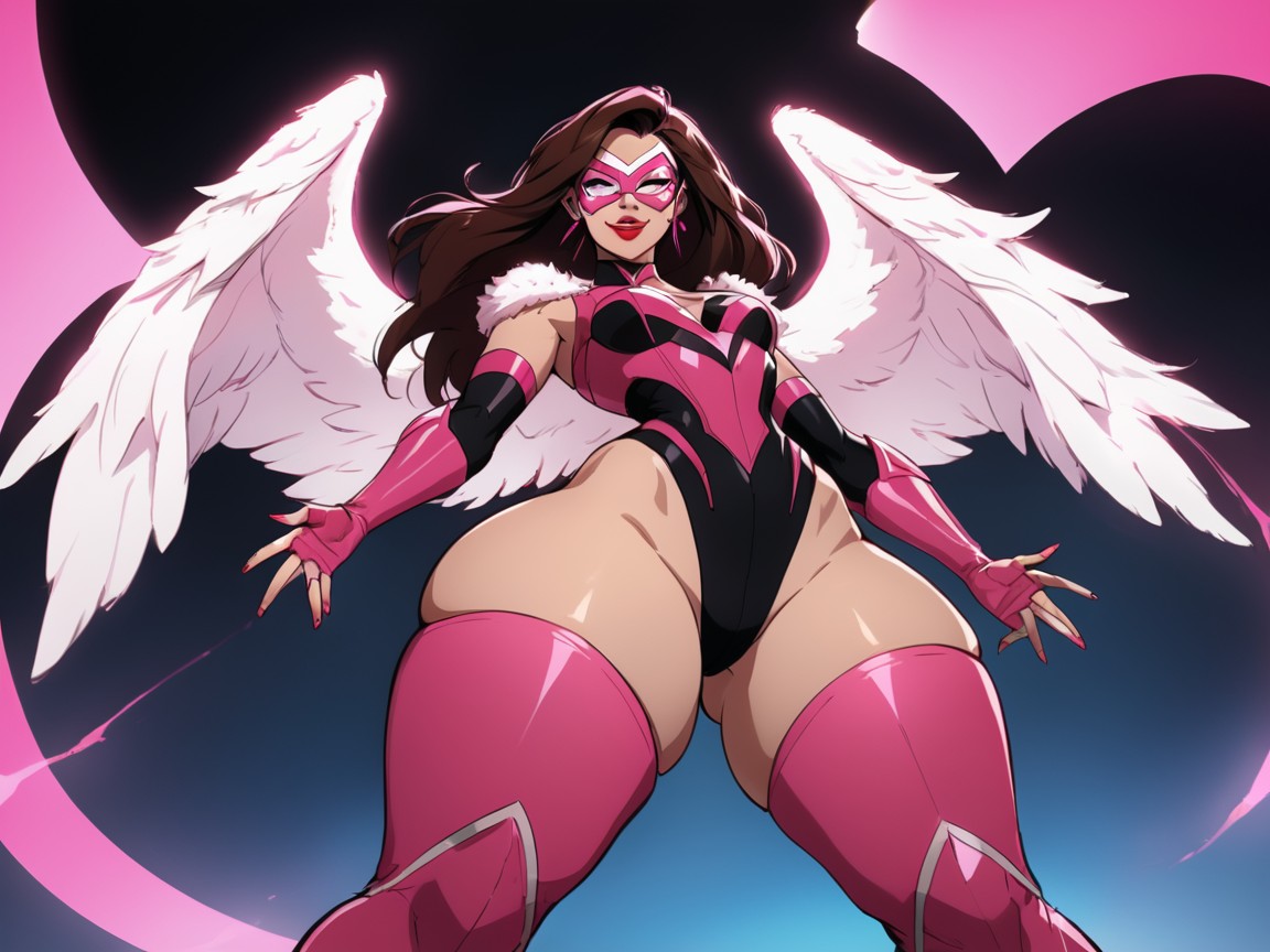 High Contrast Colors, Tight Large Ass, Nsfw AI Porn