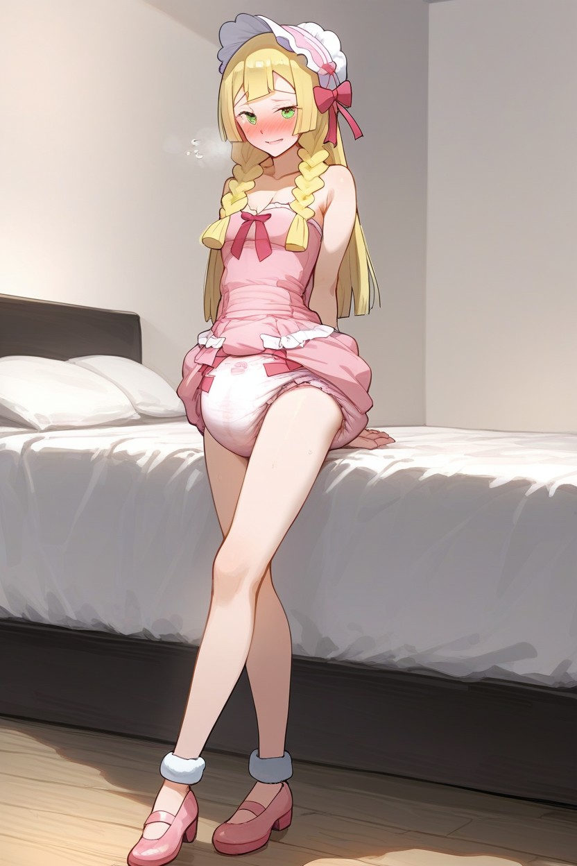 小さな, Covered Belly, Small Ass AI Porn