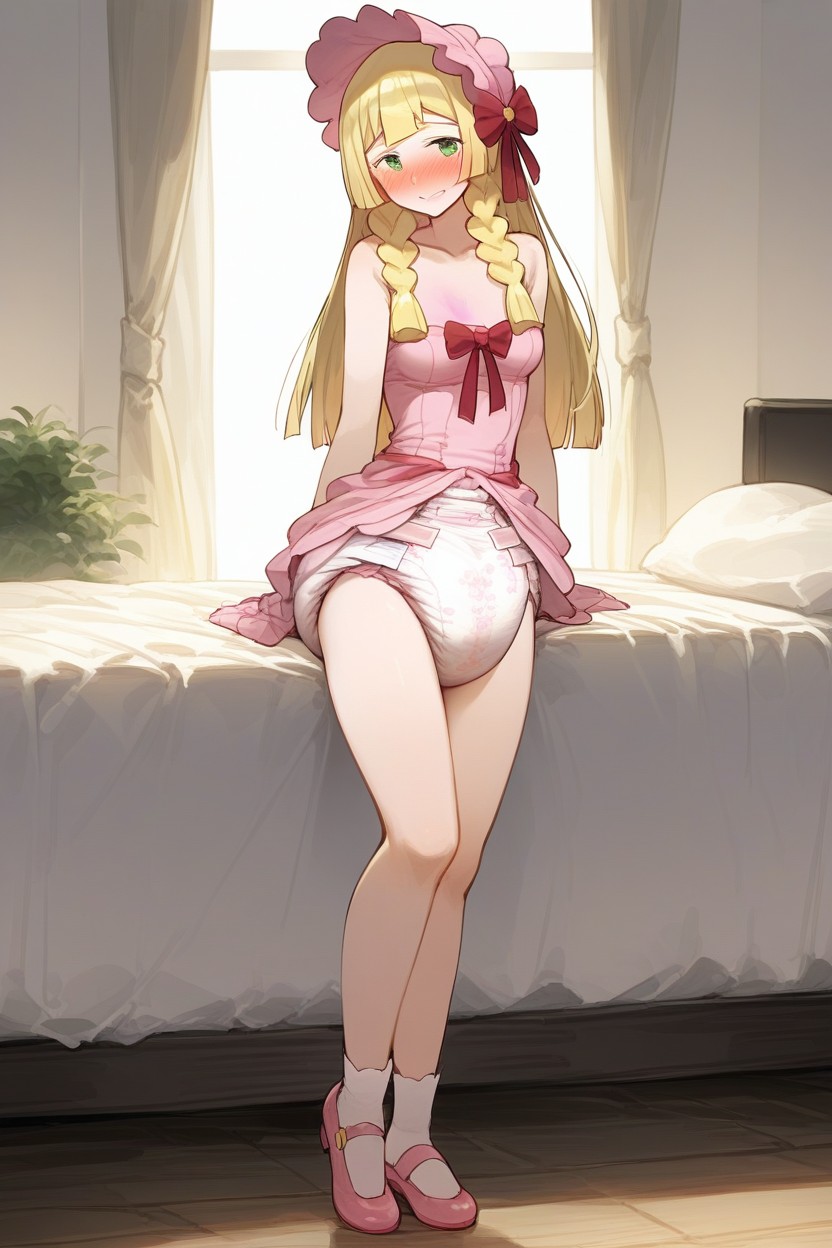 小さな, Small Ass, Visible Adultdiaper AI Porn