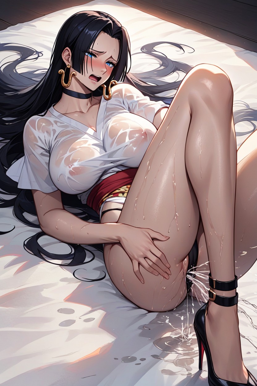 Dimly Lit, 18+, Avergonzada Hentai IA