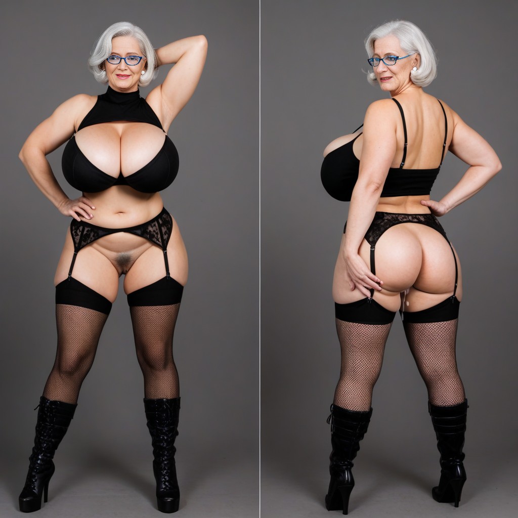 Cathy Canuck, Standing, Garter Belt AI Porn